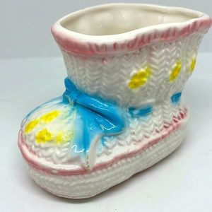 Vintage Parma Baby Bootie Planter